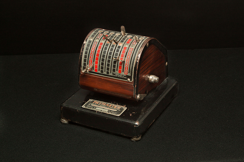 Check writer used in the Treasurer’s Office, c.1920s 