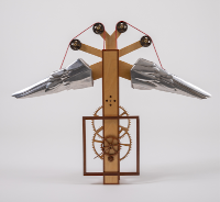 Enduring Norepinephrine kinetic sculpture by Mark Pitzer