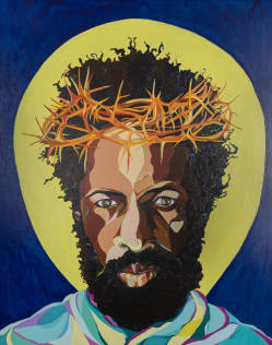 Painting titled "The Great I Am" by artist Gerald Roulette