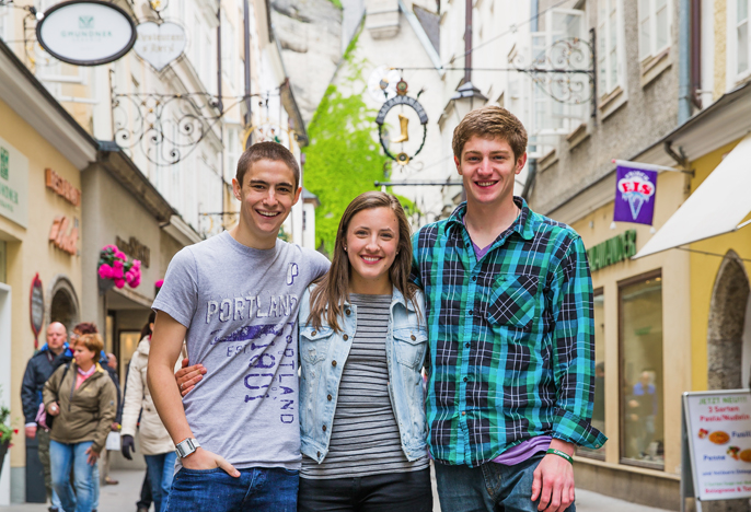 Students in Salzburg