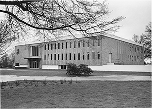 Library building circa 1962